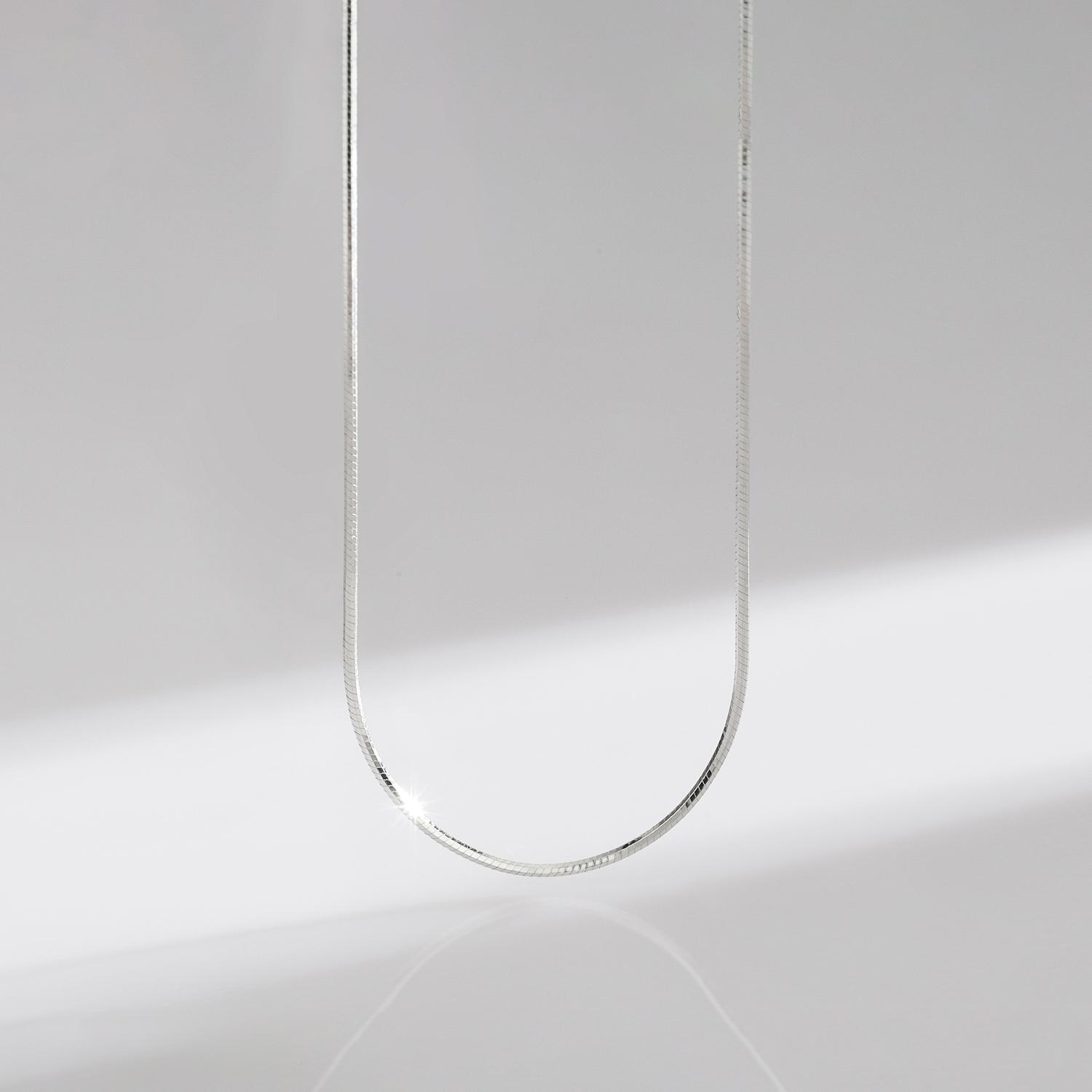 Modian 7 style Classic Basic Chain 925 Silver Lobster Clasp Adjustable 40+5CM Necklace Fine Jewelry For Women Fine Gift