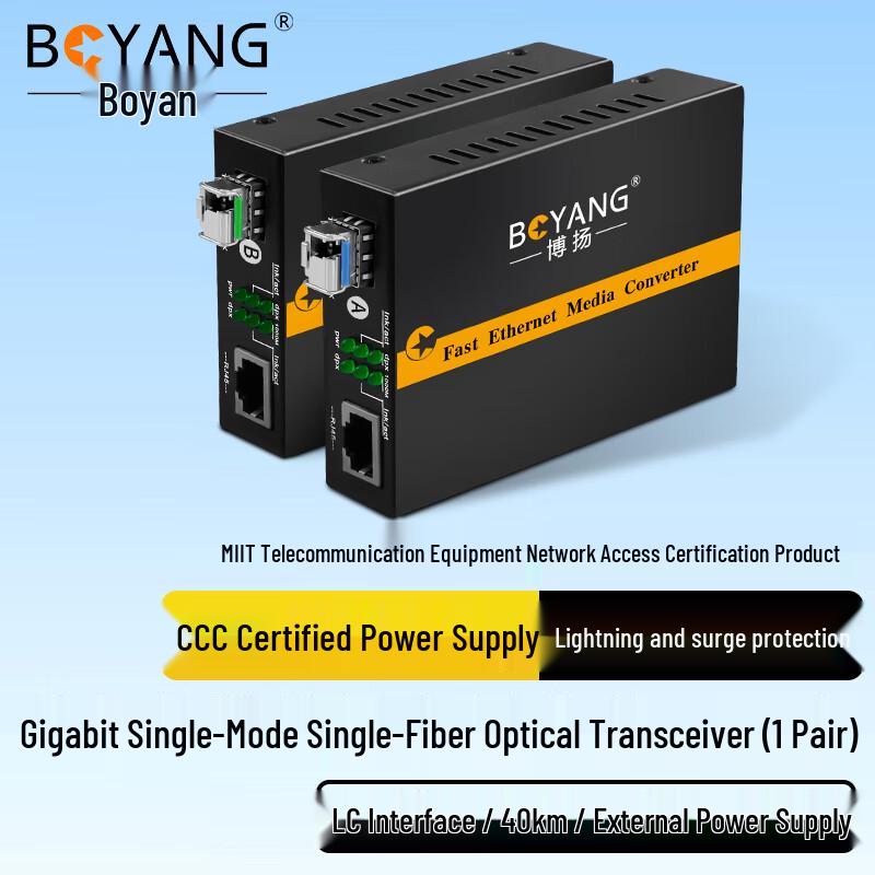 BOYANG Telecom-Grade Fiber Optic Transceiver