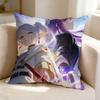 Anime FFrieren BBeyond Journeys End  Square DoubleSided Printed Pillow Case Bedroom Bedside Pillow Sofa Cushion Cover