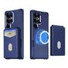 2 in 1 Detachable Card Holder Magnetic Leather Phone Case For Samsung S26 Ultra S25 S24 Plus S23 S22 kickstand Shockproof Cover