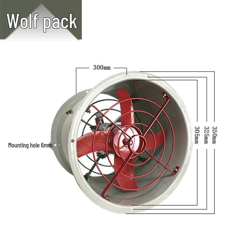 Conglang Explosion-Proof Axial Flow Rescue Fan