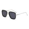 Stylish Men's Square Frame Sunglasses Inspired by Iron Man and Spider-Man - Trendy European and American Design, Large Frame