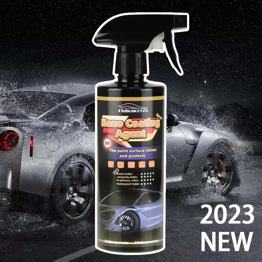 9H Nano Ceramic Car Coating Liquid Glass Plated Crystal Hydrophobic Waterproof Polishing Paint Hardness Car Polish Liquid