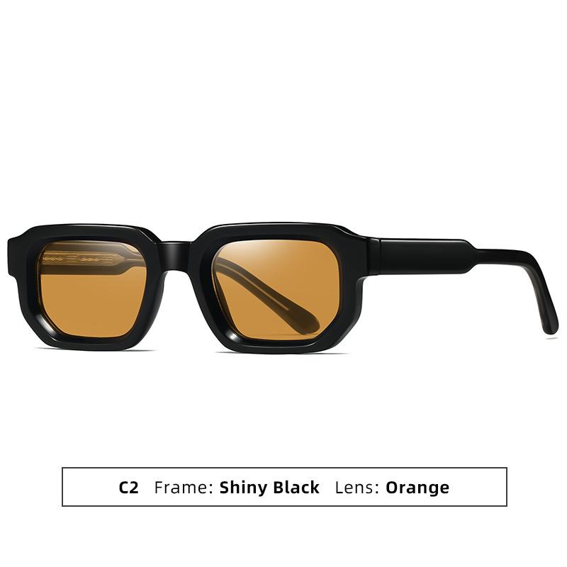 Vintage Punk Square Sunglasses Women For Men Fashion Luxury Brand Design Shades Outdoor Driving Popular Male Classic Sun Glasses