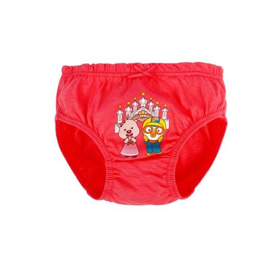 CL Story Girls' Pororo Triangle Panties 5p Set, a Popular Character In Korea