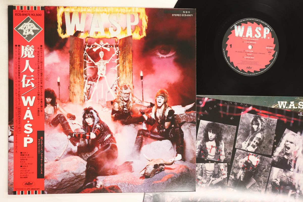 

LP-запись WASP. - Оса. ECS81671 CAPITOL 1984 Япония Оби Металл Б/У