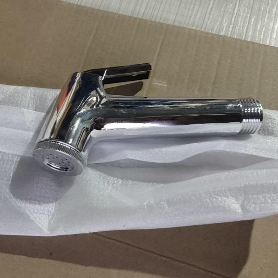304 Stainless Steel Shower & Bidet Spray Gun Set for Shampooing, Toilet Flushing, with Small Nozzle