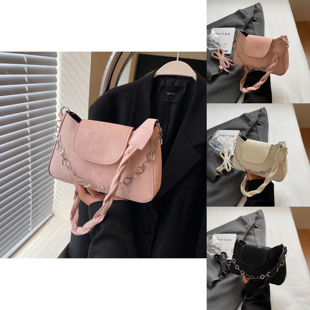 Stylish Women's Crossbody Bag Trendy Chain Strap Shoulder Bag Elegant Design For Spring