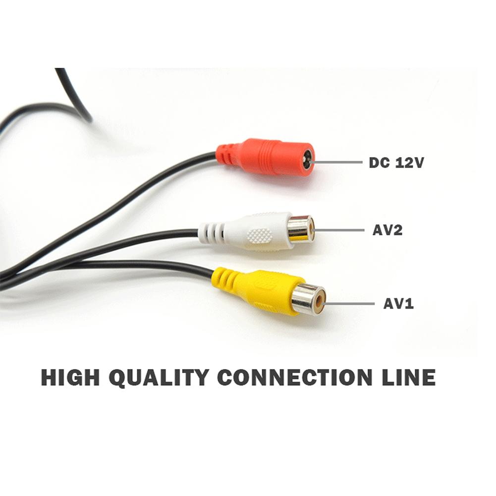 4.3 Inch TFT LCD Car Reversing Screen For Rear View Kit Reverse Parking Camera