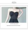 French Off-Shoulder White Fairy Dress: Irregular Mesh, Leg-Revealing, Hip-Hugging Long Gown