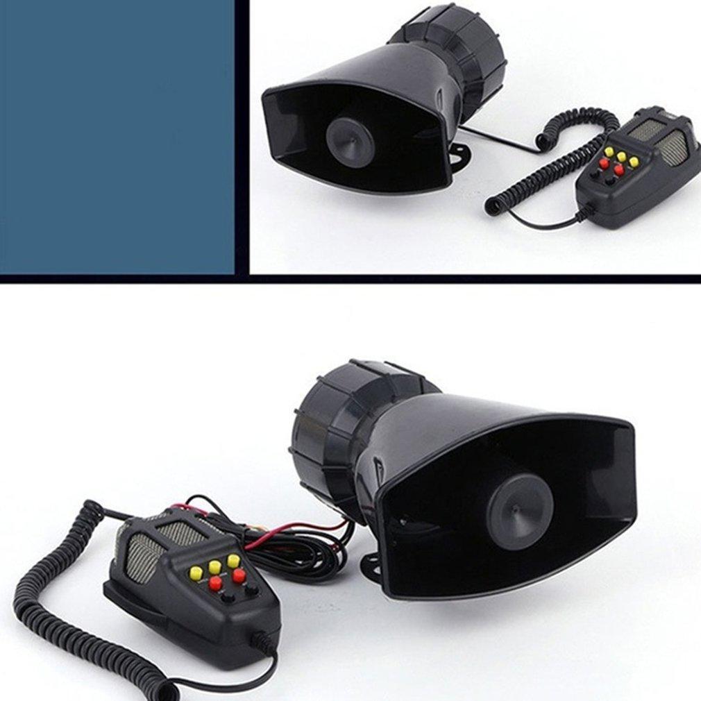 Universal 1000W 12V 7 Tone Multipurpose Speakers Loud Car Police Siren Air Megaphone Horns Car Vehicle Motorcycle Accessories