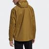adidas Outdoor Hiking Waterproof And Windproof Windbreaker Jacket Men's Earth Yellow GL7400