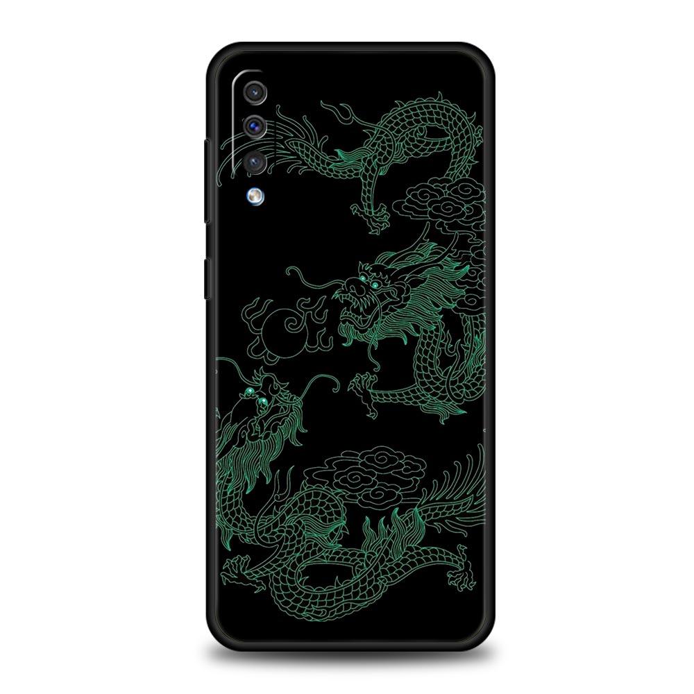 Dragon Fashion Phone Case For Samsung Galaxy A12 A32 A50 A70 A20E A20S A10 A10S A22 A30 A40 A42 A52 5G A02S A04s Silicone Cover