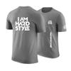 Herren 3D-Buchstaben-Print T-Shirt für Sommer Outdoor-Sport Kurzarm Oberteil Modisches Lässiges und Bequemes Rundhals Kleidung