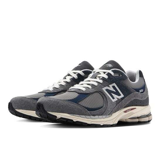 M2002REL New Balance 2002R Grey Black Off White (Men s) 5.5