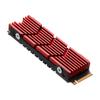 M.2 2280 SSD Heatsink Hollow Heat Cooler Radiator NVME NGFF Aluminum Alloy with Thermal Silicone Pad for PS5 Game Console