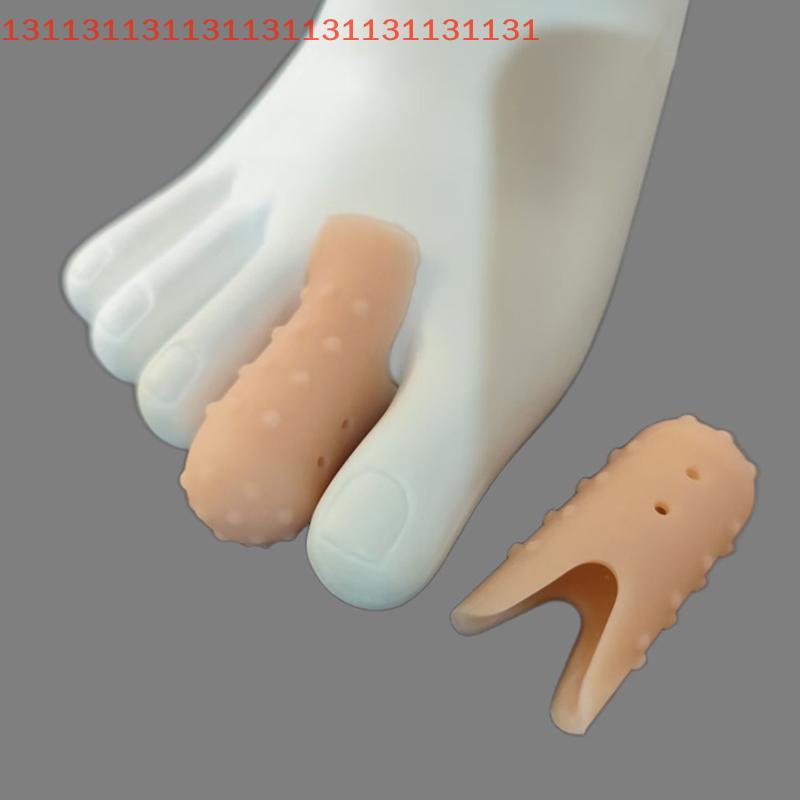 Clear Nude Breathable Big Toe Guards Cushion Bunion Pads Soft Comfortable Protection for Ingrown Toenails Soft Comfortable Slee