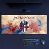 Custom Name,Bologna FC Mouse Pad, Large Gaming Desk Mat, Non-slip XXL Mousepad for Laptop & Tablet, Mini PC Playmat with Stitched Edges