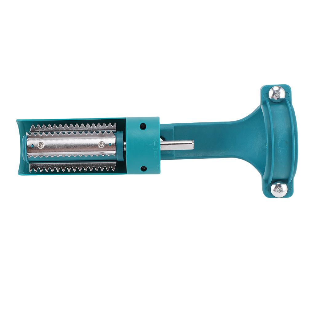 Fisch Bohrmaschinenaufsatz 6 Reihen Gezahnte Zähne Verdickter Edelstahl Klemme Fischschuppenentferner