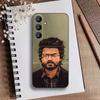 P-ThalaPathy V-Vijay Actor Phone Case For Samsung Galaxy A73,A72,A71,A70,A52,A51 Others Soft Black Cover