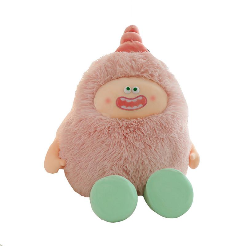 New Style of Long-haired Monster Doll Monster Doll Plush Toy Cartoon Funny Rag Doll Pillow Girl