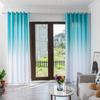 Living Room Bedroom Blackout Curtains Gradient Tulle Curtains Simple Window  Drape Valance 1PCS