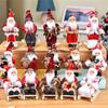 Sitting Home Decoration Kids Toys Christmas Tree Accessories Desktop Santa Claus Doll Xmas Ornament