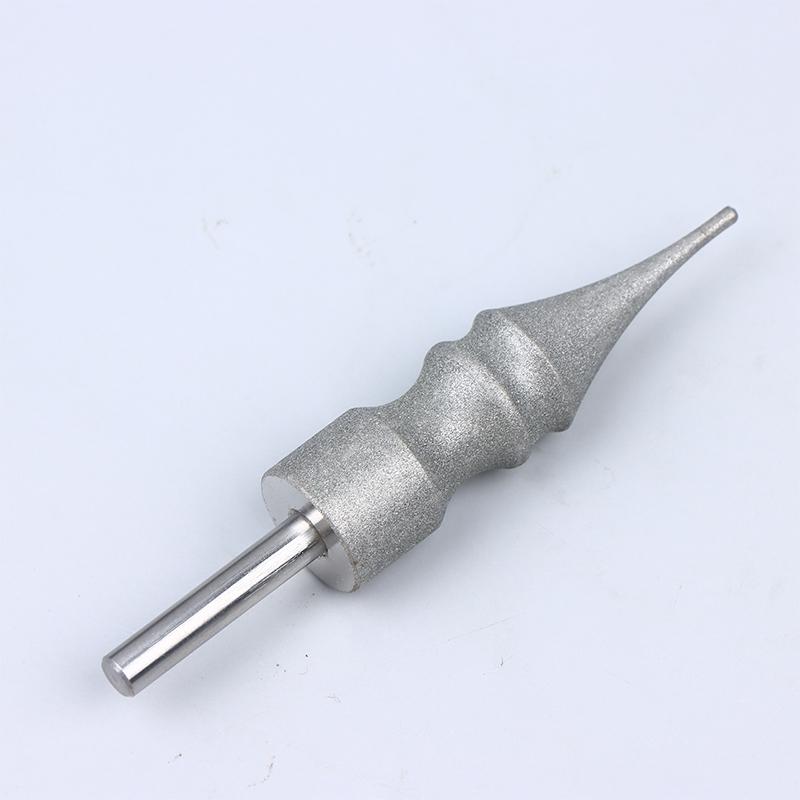 Leather Burnishing Tools, Metal Stainless Steel Sandblasting Polished Rods For Cowhide Edge Burnisher For Leathercraft Polishing