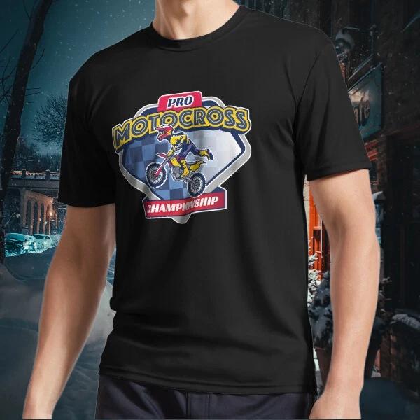 Men s and Women s T-shirts Motocross Championship M