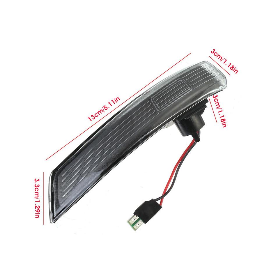 Dynamic Rearview Mirror Side Turn Signal Light Forford Focus 2 3 Mk2 Mk3 Mondeo