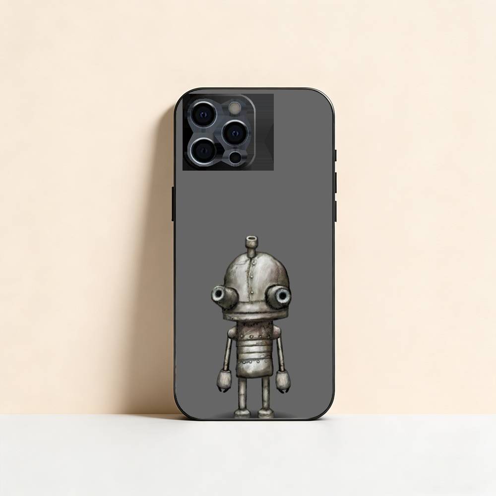 Old Robot Phone Case Silicone Soft For IPhone 17 16 15 14 13 12 11 X XR Plus Pro Max Plus