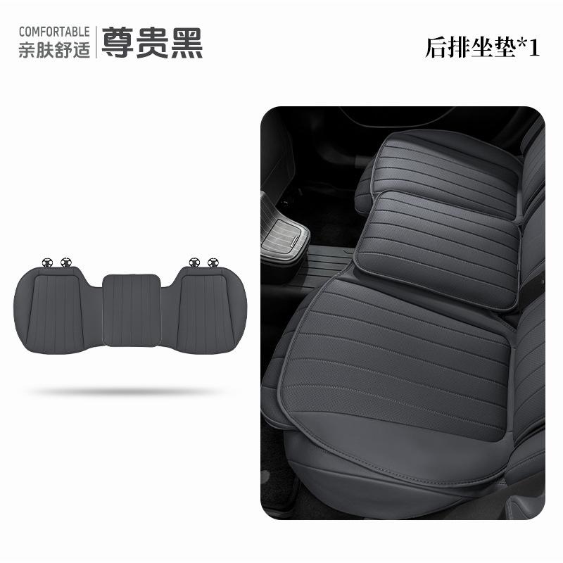 Luxury Car SUV Universal Nappa Leather Car Seat Cover Comfortable Memory Foam Perforated Leather Cushions Car Seat Protection