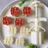 Characters Pattern Moon Cake Press Molds Cookie Stamp Chinese MidAutumn Moon Cake Maker Decorating Tool for Cookie