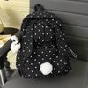 Schoolbag Rabbit Design Is a Fresh, Large-capacity Forest-style Backpack, Simple, Casual, and Versatile for Middle and High School Students