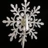 Snowflake Place Card Holder Wedding Restaurants Table Photo Number Name Clip