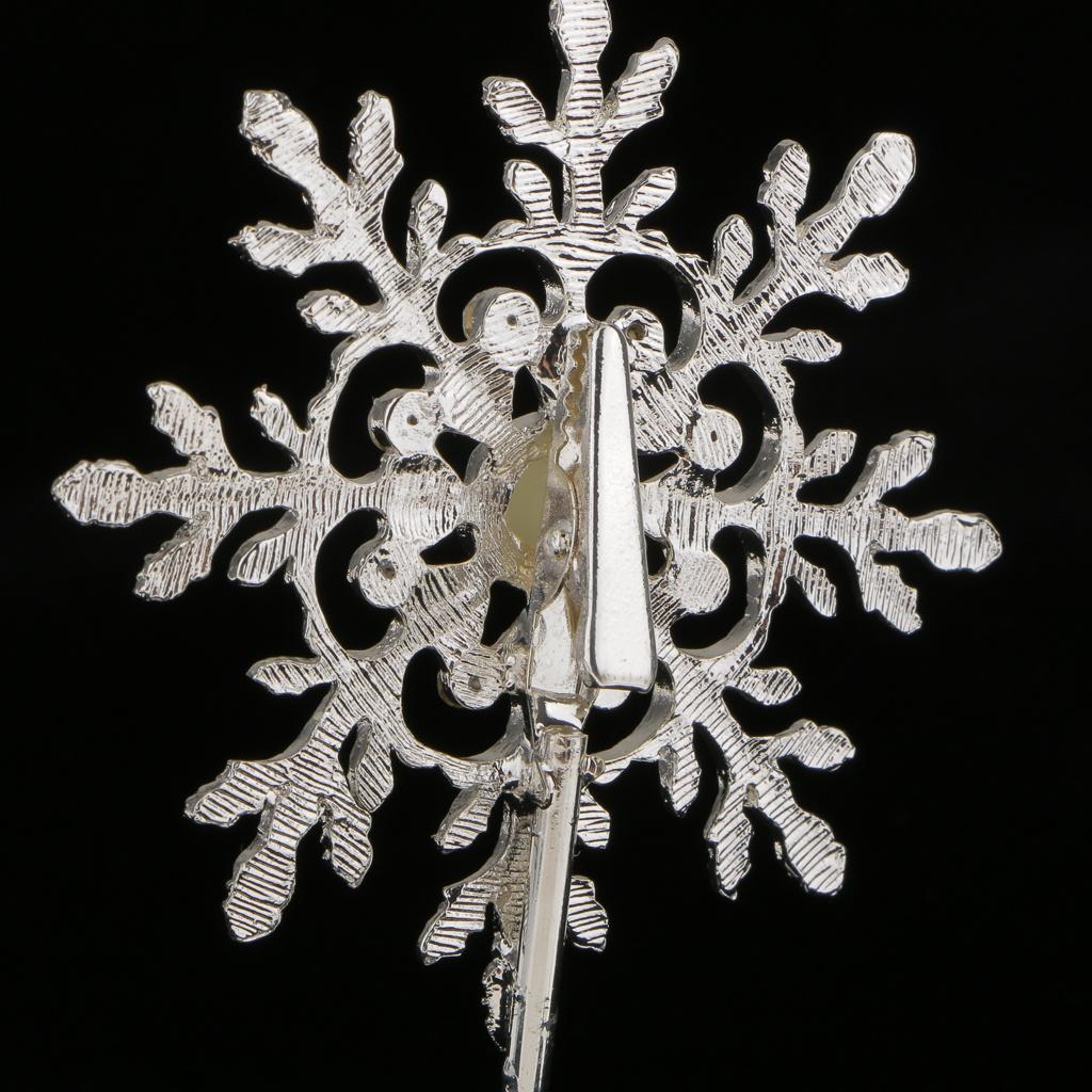 Snowflake Place Card Holder Wedding Restaurants Table Photo Number Name Clip