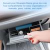 EDBETOS Glove Box Organizer Compatible with Refreshed - 2024 2025 Silverado/Sierra 1500,2024 2025 Chevy Silverado/GMC Sierra 2500HD 3500HD