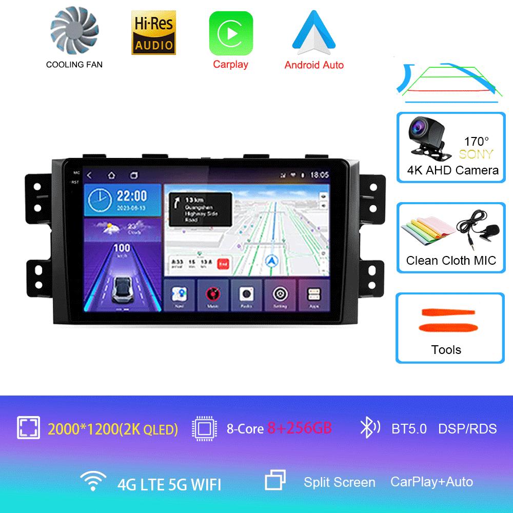 Android 14 Car radio For Kia Mohave 2008 - 2016 Borrego 2008 - 2011 Multimedia Video Player Stereo Navigation GPS