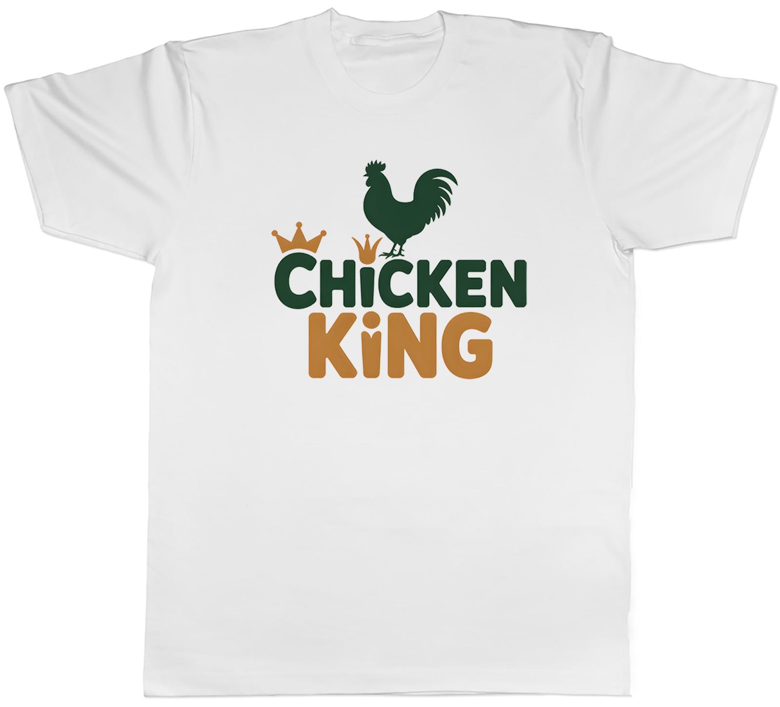 Chicken King Royalty Funny Unisexs TShirt Tee Gift Top S