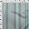 oneOone Cotton Flex Fabric Multicolor Stripe Print Fabric BTY 40 Inch Wide