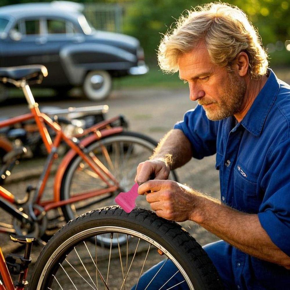 Portable Tire Repair Tool 2-in-1 Bike Tire Changing Tool Bicycle Tyre Lever  Tire Removal