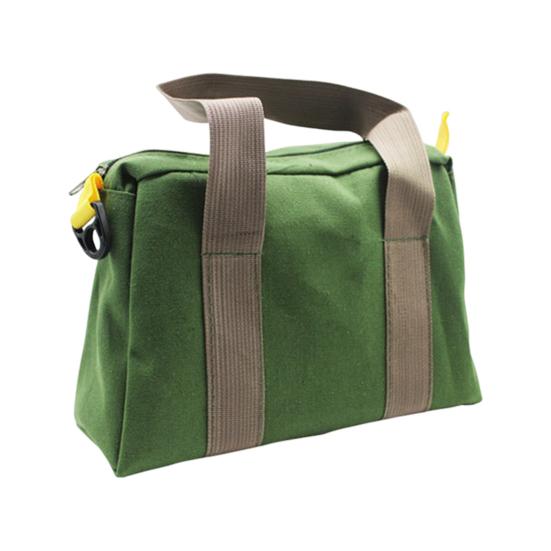 Wide Mouth Tool Bag Storage Organizer Pouch with Handle Large Capacity Multipurpose Heavy Duty Canvas Tool Storage Bag