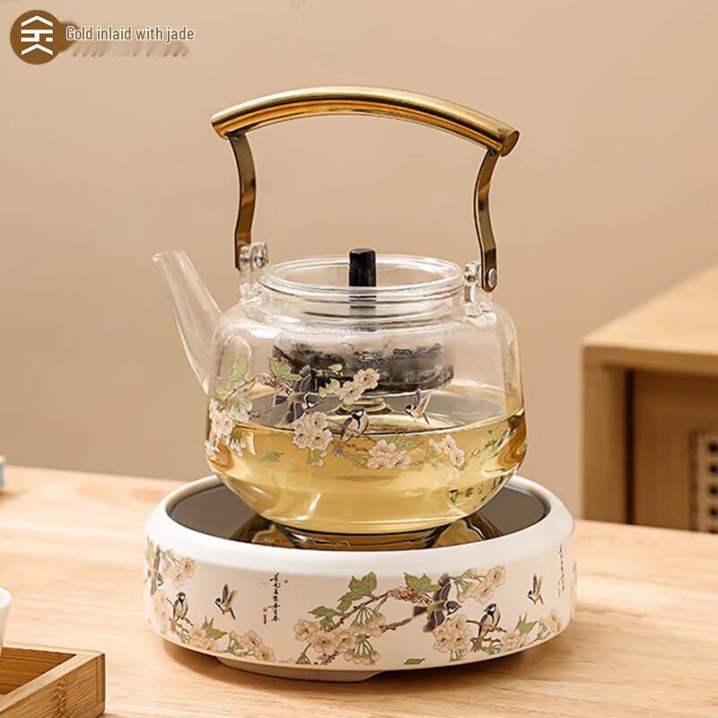 

Yueheng Automatic Electric Ceramic Tea Kettle Set