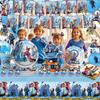 Kit Decorazioni Festa di Compleanno Zootopia 2, Striscioni Piatti Tovaglia Palloncini Forniture