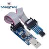 TZT 1 szt. USBASP USBISP Programator AVR USB ISP USB ASP ATMEGA8 ATMEGA128 Obsługa Win7 64