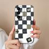 Telefondeksel For Samsung A05 A36 A56 A26 S25 Plus Ultra F14 A05S A16 Skall Mote Sjekkmønster Silikon Mote Estetisk Deksel Beskyttelse For Samsung