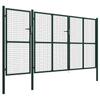 Steel Garden Gate 400 X 200 Cm Green