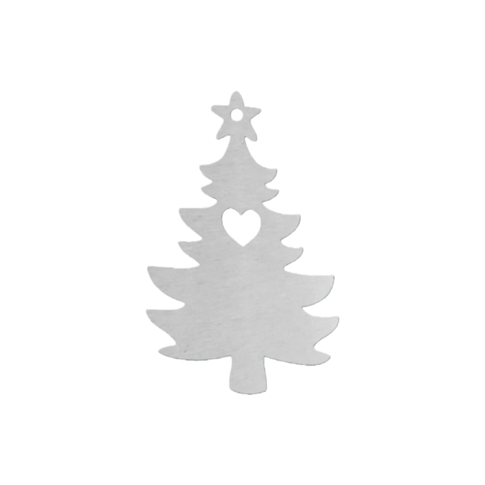 

Christmas Tree Holiday Decoration Metal Ornaments One Size