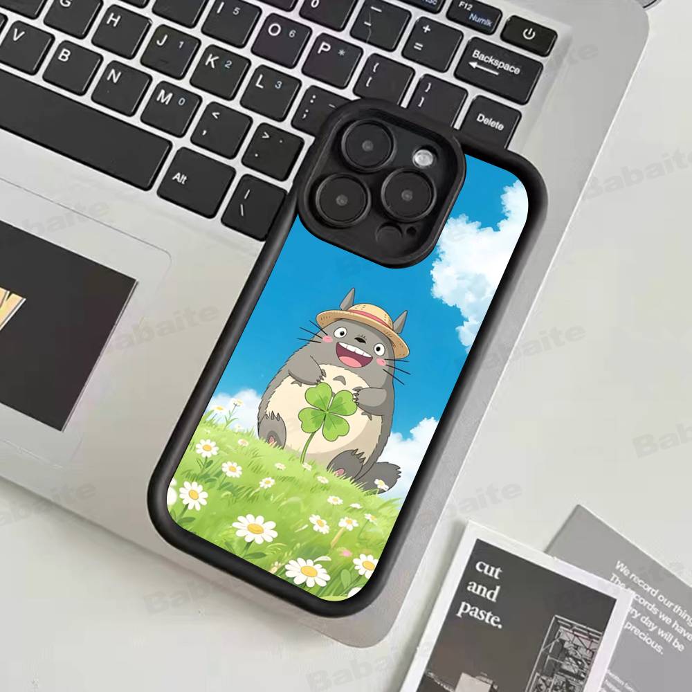 

Cute T-Totoroes For iPhone 17 16 15 14 13 12 11 Pro Max Plus Phone Case Covers iPhone 17 Pro