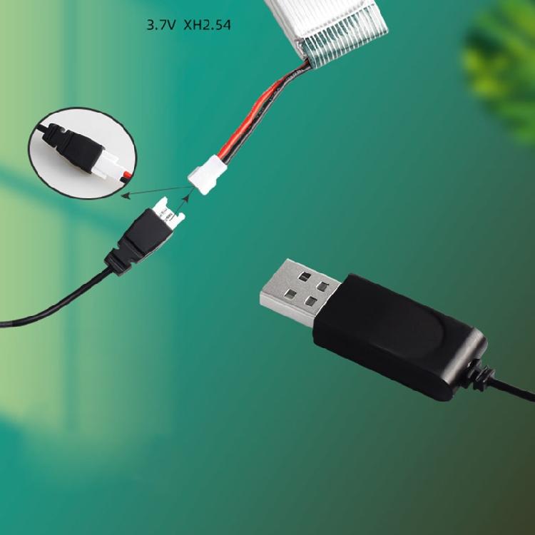 3,7V Li-Ionen Lithium-Akku-Ladegerät USB-Ladegerät für DC 3,7V 500mA Ausgang